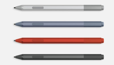 Surface Pen in various colors.