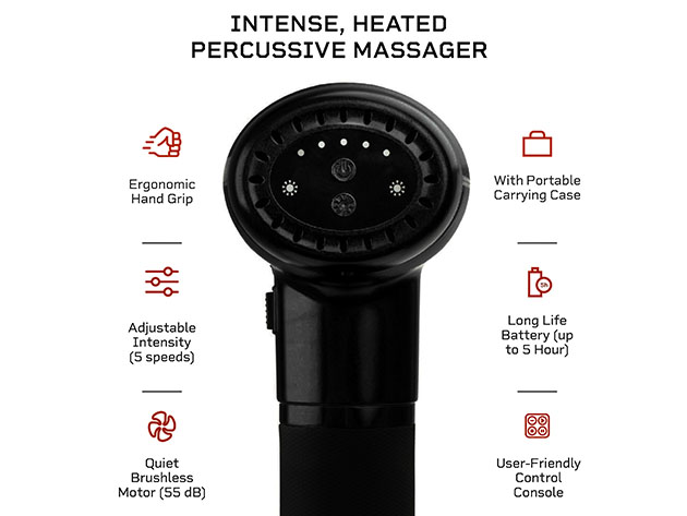 FusionX Heated Massage Gun