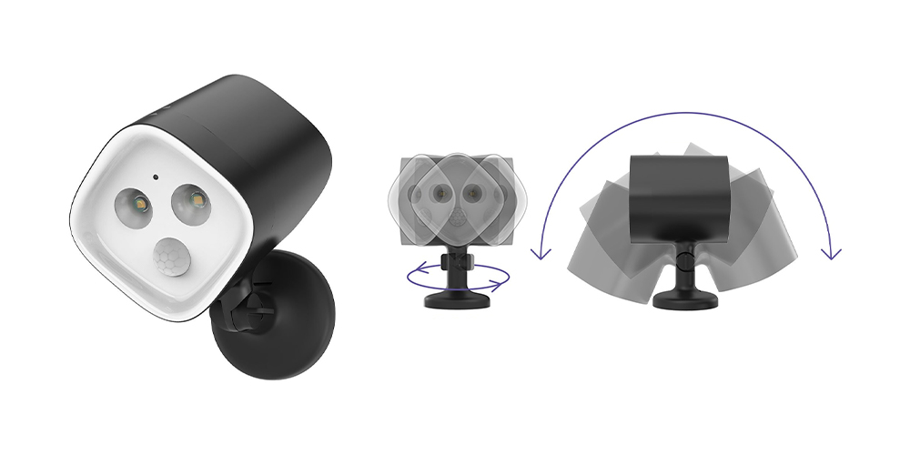 VAVA Waterproof Motion Sensor LED Spotlight with Fully Adjustable Head, on sale for $16.99 when you use coupon code GOFORIT15 at checkout