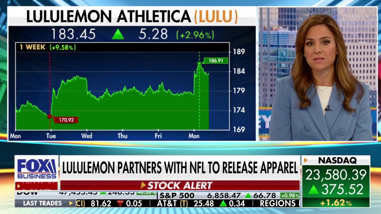 Lululemon partners with NFL to release apparel line