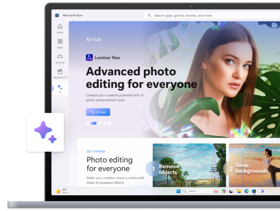 Microsoft Store의 AI 도구