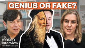 Nick Gillespie talks with Helen Lewis about the genius myth | Illustration: Adani Samat