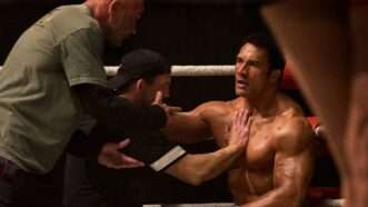 Dwayne Johnson in "The Smashing Machine" | A24