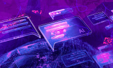 An illustration of chatboxes.