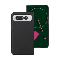 Olixar Genuine Leather Black Case - For Google Pixel Fold