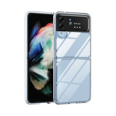 Olixar Exoshield Clear Tough Bumper Case - For Samsung Galaxy Z Flip 3