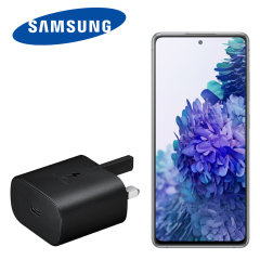 Official Samsung Galaxy S20 FE 25W PD USB-C Charger - Black