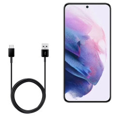 Official Samsung 1.5m Black USB-C Charging Cable - For Samsung Galaxy S22