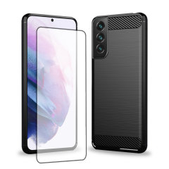 Olixar Sentinel Case & Glass Screen Protector - For Samsung Galaxy S22