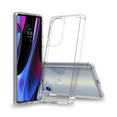 Olixar Exoshield Clear Bumper Case - For Motorola Edge 30 Pro