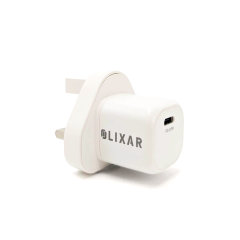 Olixar Basics White Mini 20W USB-C PD Wall Charger - For Google Pixel 7