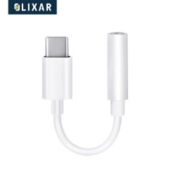 Olixar USB-C To 3.5mm White Adapter - For Google Pixel 7a