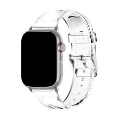 LoveCases Clear Gel Strap - For Apple Watch Series 4 44mm