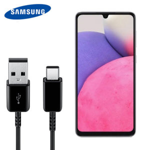 Official Samsung Black USB-C 1.5m Charging Cable - For Samsung Galaxy A33 5G