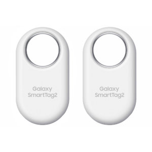 Official Samsung SmartTag2 White Bluetooth Compatible Trackers - 2 Pack