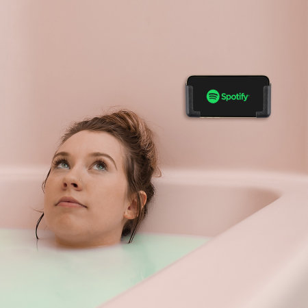 Olixar Black Universal Adhesive Phone Holder For Phones & Tablets - 2 Pack