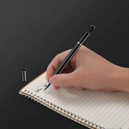 Olixar Black 3-in-1 Precision Touch Capacitive Stylus Pen