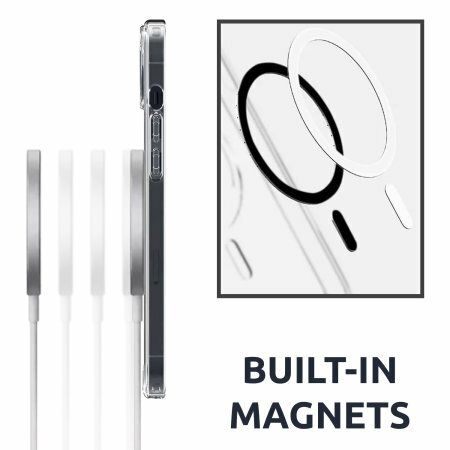 Olixar Black Universal Adhesive MagSafe Charging Conversion Kit - 2 Pack