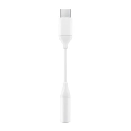 Official Samsung S20 Ultra USB-C To 3.5mm Audio Aux Adapter - White