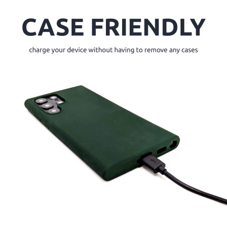 Olixar 3m Black USB-C Charging Cable - For Samsung Galaxy S22