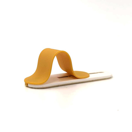 Lovecases Matte Mustard Reusable Phone Loop and Stand