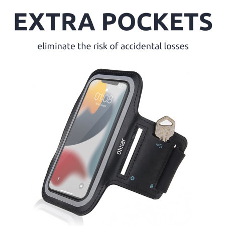 Olixar Running & Fitness Armband Black Holder - For OnePlus 11