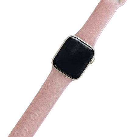 LoveCases Pink Glitter Gel Strap - For Apple Watch Series 2 38mm