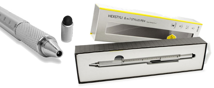 Olixar HexStyli 6-in-1 Stylus Pen - Twin Pack