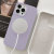 Olixar MagSafe Silicone Lilac Case - For iPhone 15 Pro 5