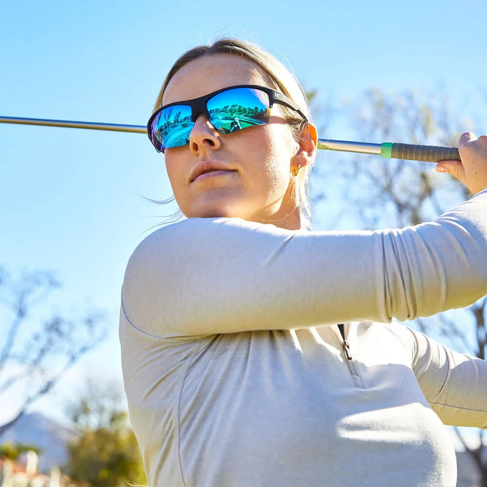 Women wearing Moonshot Flight Paths Sunglasses