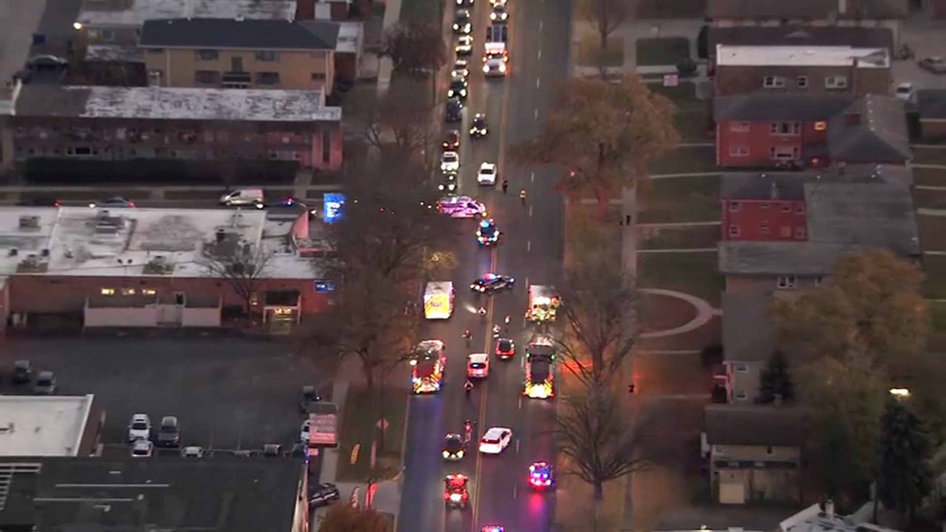 Large police response prompts traffic during rush hour in west suburbs