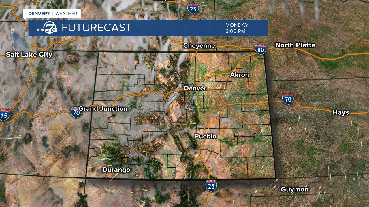 Futurecast: 3 p.m. tomorrow