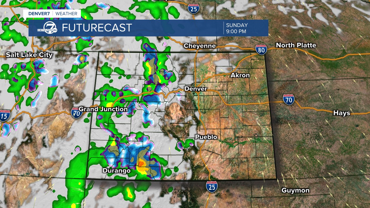 Futurecast: 9 p.m. tomorrow