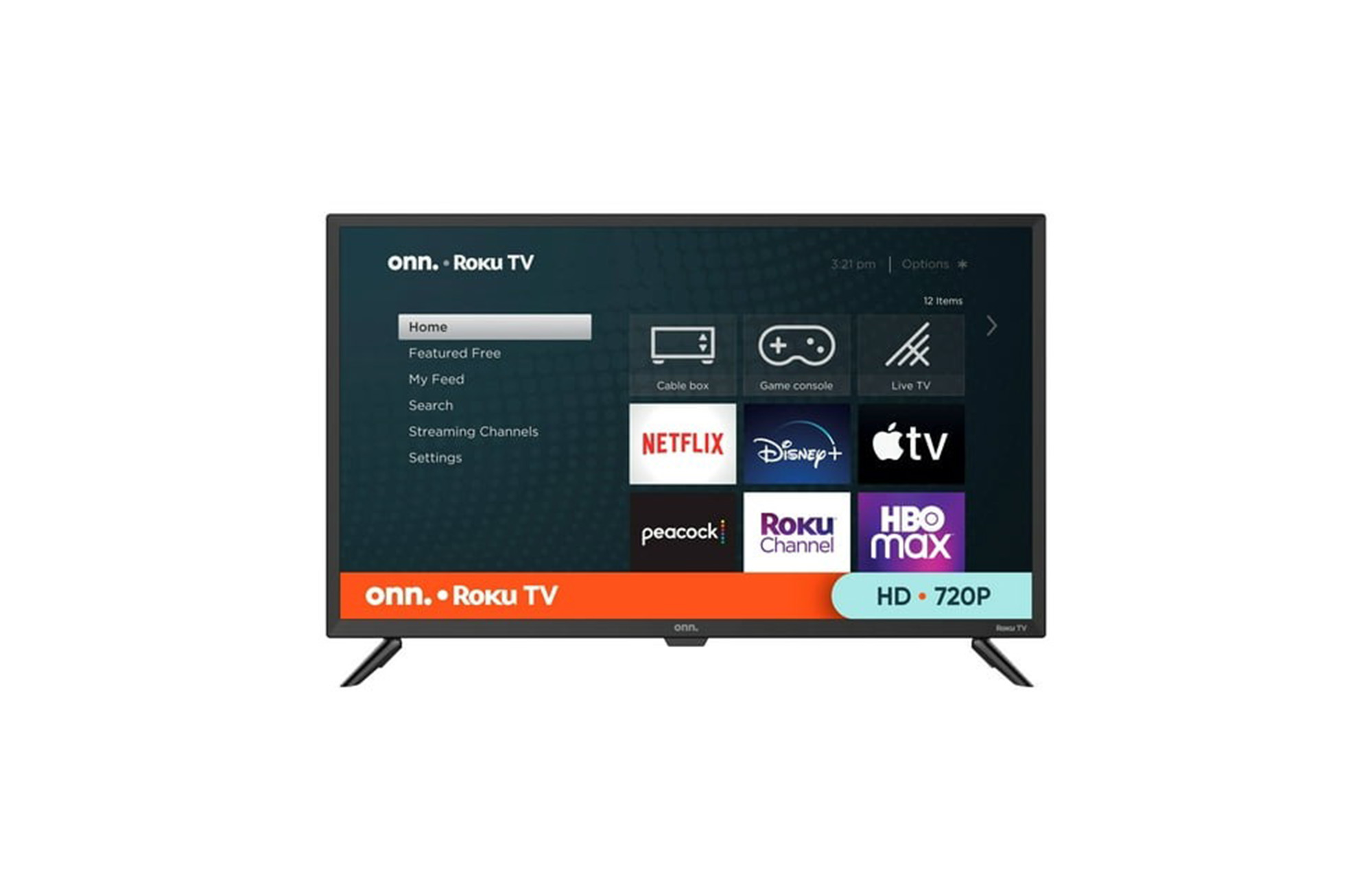 onn. 32” Class HD (720P) LED Roku Smart Television