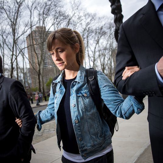 Actress Allison Mack Appears In Court Over Case Involving Alleged Sex Cult
