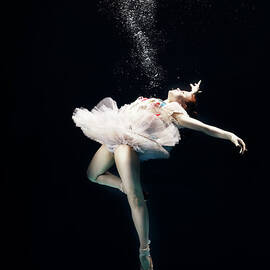 Ballet Dancer Underwater by Henrik Sorensen
