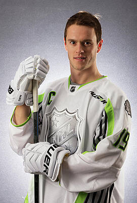 Nhl Wall Art featuring the photograph 2015 Honda Nhl All-star Portraits #1 by Gregory Shamus