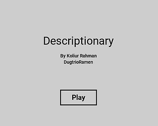 Descriptionary