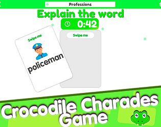 Crocodile Charades Game