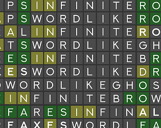 Wordlike Infinite