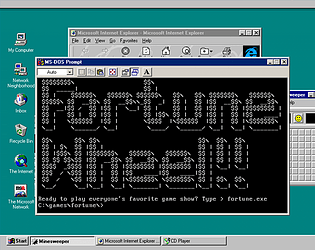 Win95 Fortune Wheel