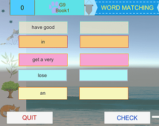 Word Matching