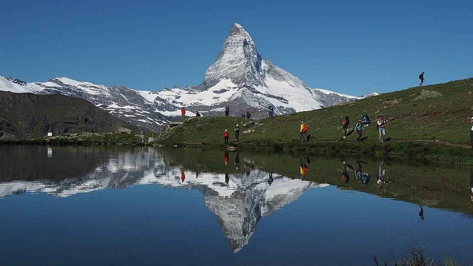 Stellisee and Matterhorn, Switzerland