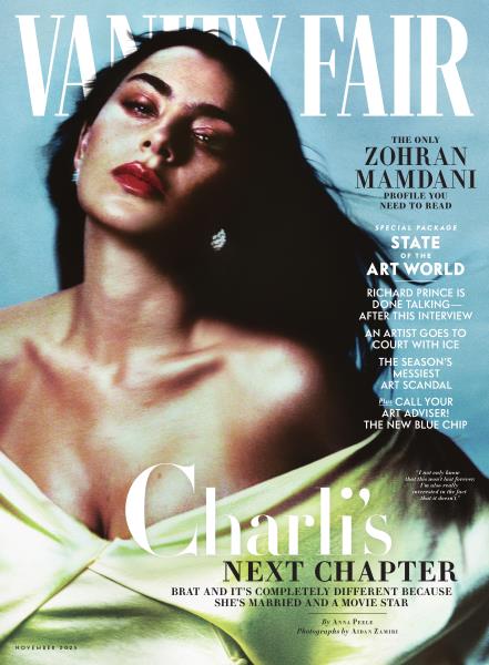 Vanity Fair magazine cover for NOVEMBER 2025