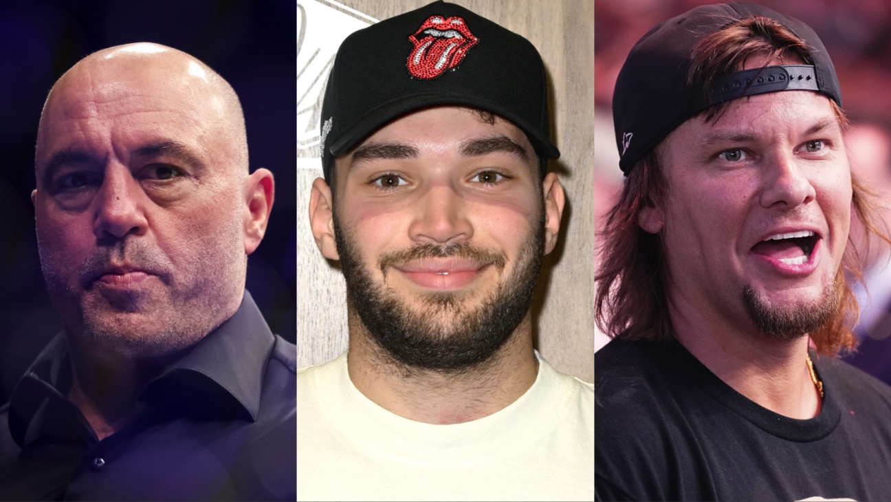 Joe Rogan, Adin Ross, Theo Von