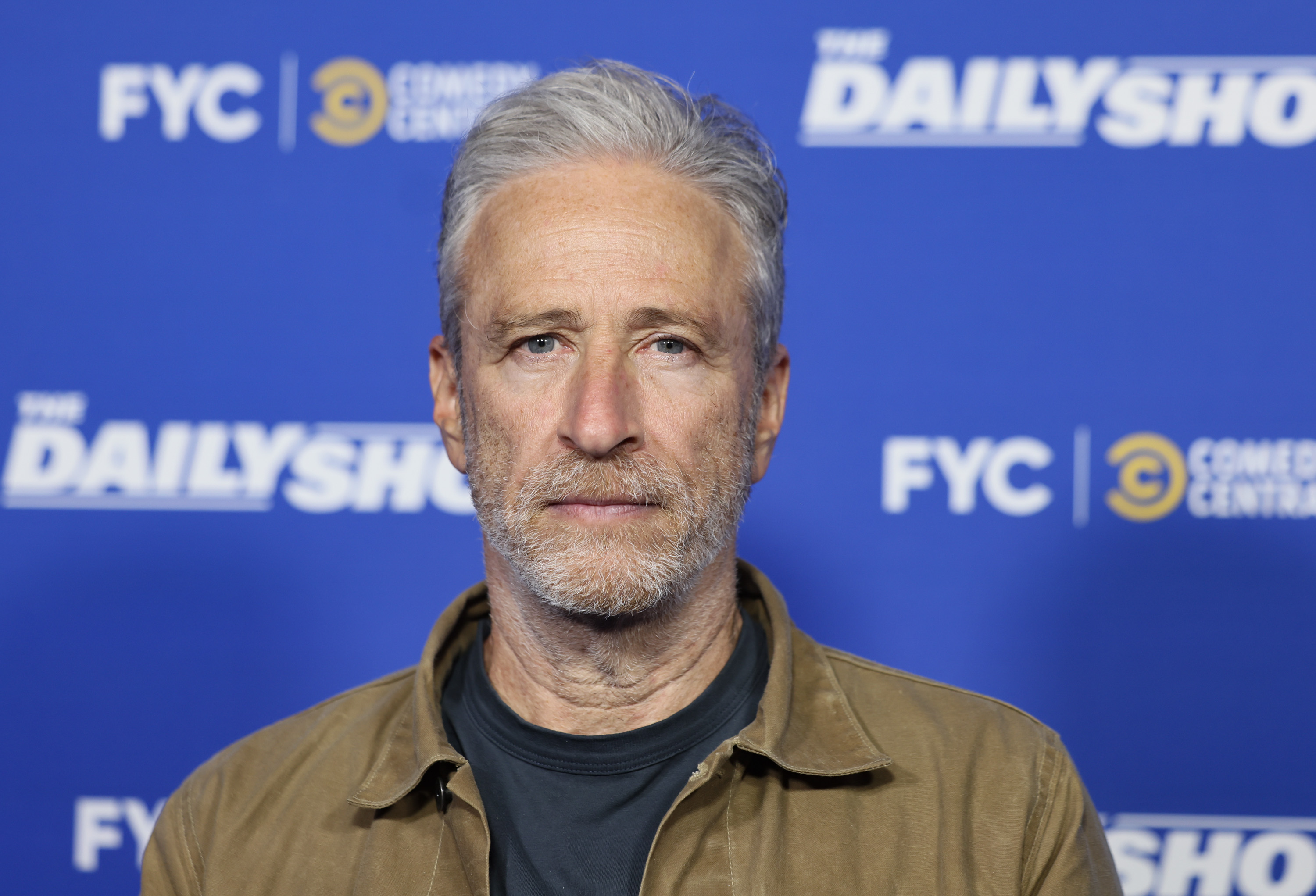 Jon Stewart at a 'Daily Show' FYC event earlier this year.