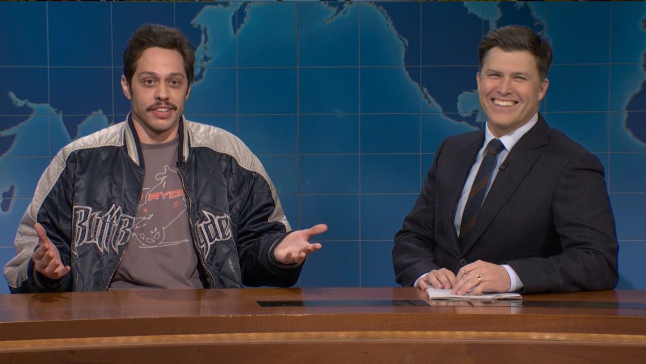 Pete Davidson and Colin Jost on 'Saturday Night Live'