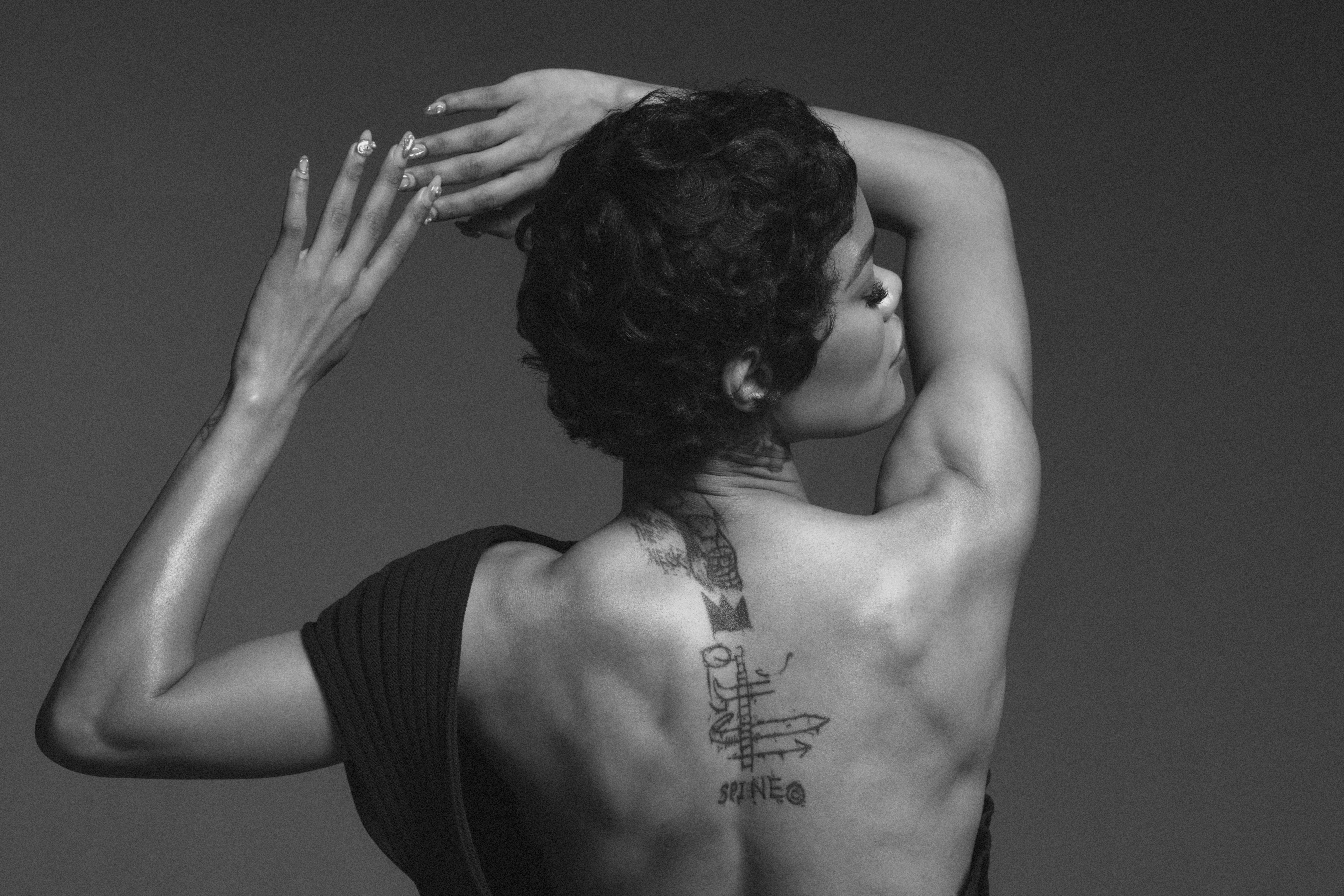 Teyana Taylor photographed by Sharif Hamza on October 25th 2025 at Quixote Studios, West Hollywood