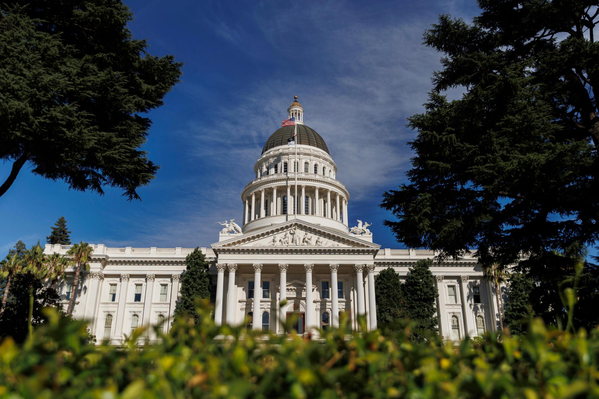 A view of the California State Capitol in Sacramento, Calif., Aug. 5, 2024. (AP Photo/Juliana Yamada, File)

