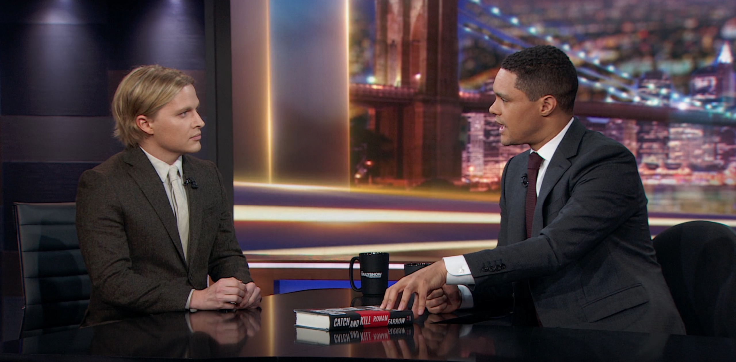 Ronan Farrow Talks Investigating Harvey Weinstein on 'The Daily Show'